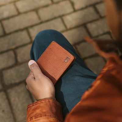 bison leather wallet buffalo jackson